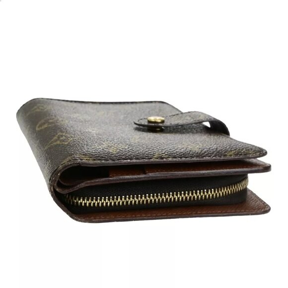 LOUIS VUITTON Porte Papier Zip Bifold Wallet Monogram Leather BN M61207 32RK311 - Picture 12 of 14